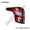Фонарь задний левый Mitsubishi L200 (15-...) (8330A943 / DEA70398)